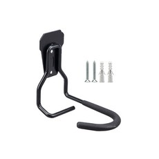 壁掛式自行車架掛鉤, 黑色