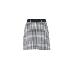 BMU Ferrous 女士高爾夫球紗格紋百褶裙 ASBU4118M1