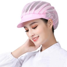 多用途網狀衛生帽 M03, 粉紅色, 3個