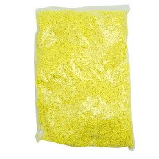폴리머 칼라스프링클 도넛가루 슬라임 표현재 500g, 1개, 옐로우