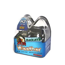 EAGLEYE Namyoung 燈泡全天候金色霧燈車用 12V 3800k H3, 混合顏色, 1套