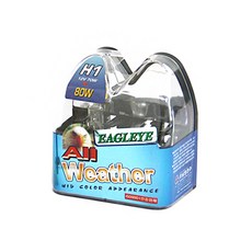 EAGLEYE Namyoung 燈泡全天候金色霧燈 12V 3800k H1 車用, 混合顏色, 1套