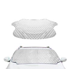 티커벨 햇빛가리개 승용차용, Silver, 1개