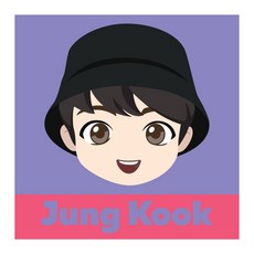 iLovePainting TinyTAN DIY PAINTING 25 x 25 cm, Jung Kook