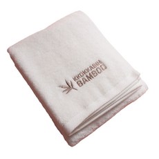 Tree Bear 竹纖維兒童毛巾 350g, 白色