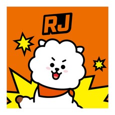 iLovePainting BT21 DIY數字油畫_漫畫 25 x 25 cm, RJ