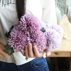 Ruby Coco 蒲公英人造花 2入, 紫色, 2個