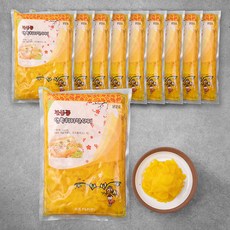 원효 관동풍압축 치자 단무지 슬라이스 10p, 10kg, 1개