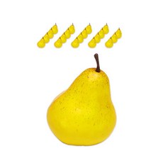 DAEHAN 拍攝專用水果道具組 20入, 025號梨子