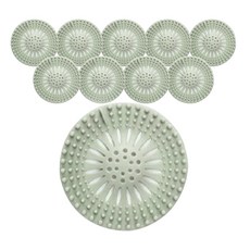 排水孔過濾網 綠色 13cm, 10個, 1件
