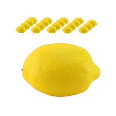 DAEHAN 拍攝專用水果道具組 20入, 004號檸檬