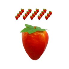 DAEHAN 拍攝專用水果道具組 20入, 022號奶油草莓