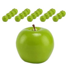 DAEHAN 拍攝專用水果道具組 20入, 012號青蘋果