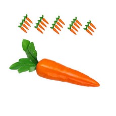 DAEHAN 攝影用食物模型道具 20入, 008 胡蘿蔔