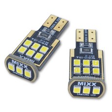MIXX 車用 V2 LED 倒車燈 T15, 2個, 水晶白(6500k)