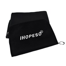 IHOPESO 汽車坐墊毯子, 黑色, 1個