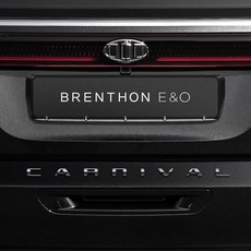 BRENTHON DESIGN 寬版字母徽章 BWE-CNV, KIA Carnival, 金屬鍍鉻