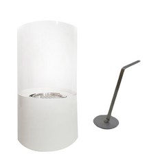 Bioblaze 乙醇壁爐 + 滅火棒 白色, 單一商品