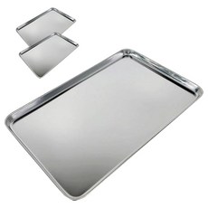 Young green 長方形不鏽鋼托盤 3入