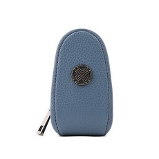 TECH SKIN 彩色皮革球標袋, 塵土飛揚的藍色, 1個