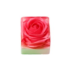 PLAPLA 立方花香皂蒂芙尼粉色, 115克, 1個