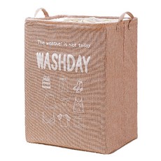 Air 方形簡約設計洗衣籃 40 x 32 x 52 cm, 粉紅色, 1個
