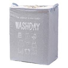 Air 方形簡約設計洗衣籃 40 x 32 x 52 cm, 天空藍, 1個