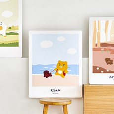 KAKAO FRIENDS 印花折疊桌, Ryan 散步款