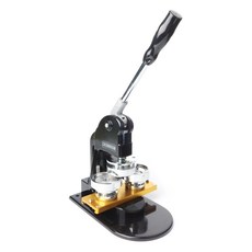 DESIGNDREAM 按鈕機主體 + 75mm 模具組 黑色, 1套