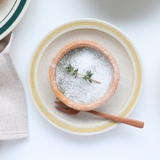 Cozy Table Kanesuzu Noble 盤型淺口碗 1號, 黃色, 1個