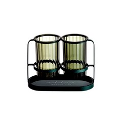 DGT 高級筷子收納盒, 綠色, 1個