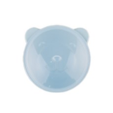 嬰兒矽膠造型吸盤碗, 深薄荷綠, 1入