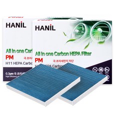 HANiL FILTER 車用活性碳汽車冷氣濾網, GG177, 2個