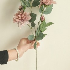 Ruby-Coco 人造菊花 2入, 紫色