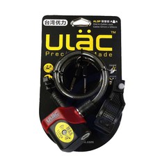 Ulac 鬥牛犬警報警報類型電纜鎖, 隨機發貨, 1個