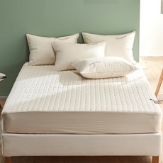 THE JA SHOP 植物纖維棉床墊套 King