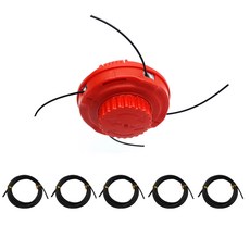 포윙스 네줄 나일론 커터 헤드 + 나일론 줄 세트 원예용품, 1세트