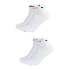 SRIXON 男士單木高爾夫襪 GAO-15023i 2 腿套組, 白色的