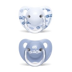 suavinex Toy Evolution系列 安撫奶嘴, 6個月以上, 汽車款, 2入