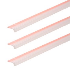 Daon 四重葉片透明窗戶用縫隙擋條 3.5cm x 1m, 3個