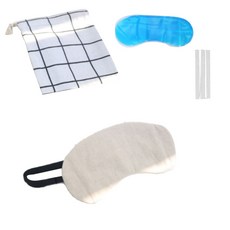 HG 如果你聽到美眉公司，眼罩米色奶茶套組 2, 1套