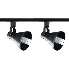 杜森小號軌道燈 2p, 黑色的