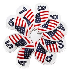 外星人高爾夫球桿套 10件組, 白色的