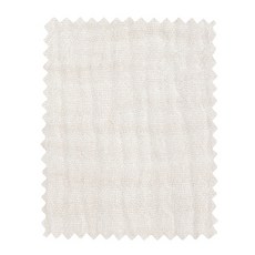 Doobarim 素色壓紋雙層紗棉布, 象牙