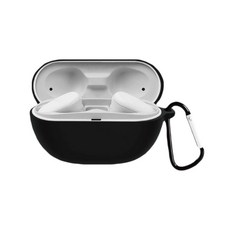 Sony輕薄耳機保護殼 WF-SP800N+扣環, 黑色的