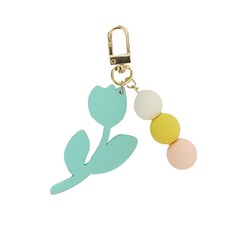 Adriel鬱金香鑰匙圈, 單品, 薄荷