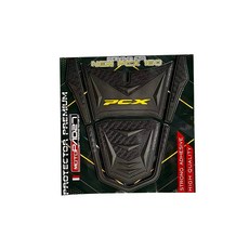 TUNABLE PCX 21年式 橡膠摩托車油箱墊貼紙, 黑色, 1個