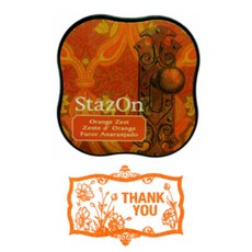 스테이즈온 스탬프 유성 잉크패드, Orange Zest(SMZ-71), 1개