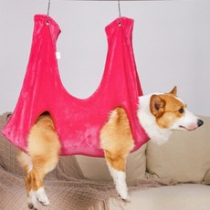 寵物指甲修剪狗指甲狗吊床狗美容台衣架衣架M, 粉色, 1組