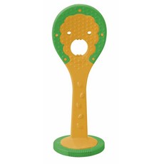 飯匙造型固齒器, 無奶嘴, 黃色 綠色, 1組